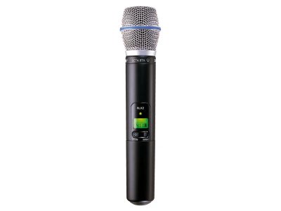 products shure slx24 beta87a wireless mic system a78300