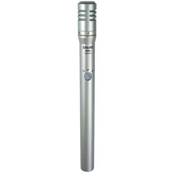 products shure sm81 lc instrument microphone 416