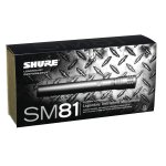 products shure sm81 lc instrument microphone a94595