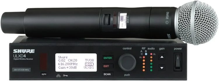 Shure ULXD24/SM58 Handheld Wireless System