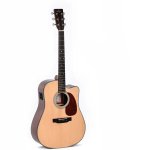 products sigma dmc 1e dreadnought acoustic electric guitar with bag a111425