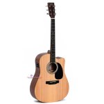 Sigma DMC STE Natural Dreadnought Acoustic Electric Guitar with Bag
