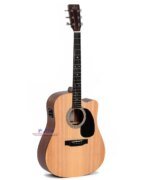 Sigma DMC STE Natural Dreadnought Acoustic Electric Guitar with Bag
