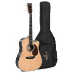 products sigma dtc41e dreadnought electric acoustic guitar with bag 7150