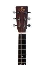 Sigma SDM STE Satin Dreadnought Natural Acoustic Electric Guitar with Bag