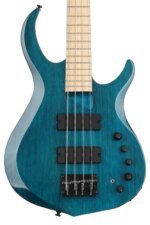 Sire Marcus Miller M2 4 String 2nd Gen Electric Bass, Transparent Blue