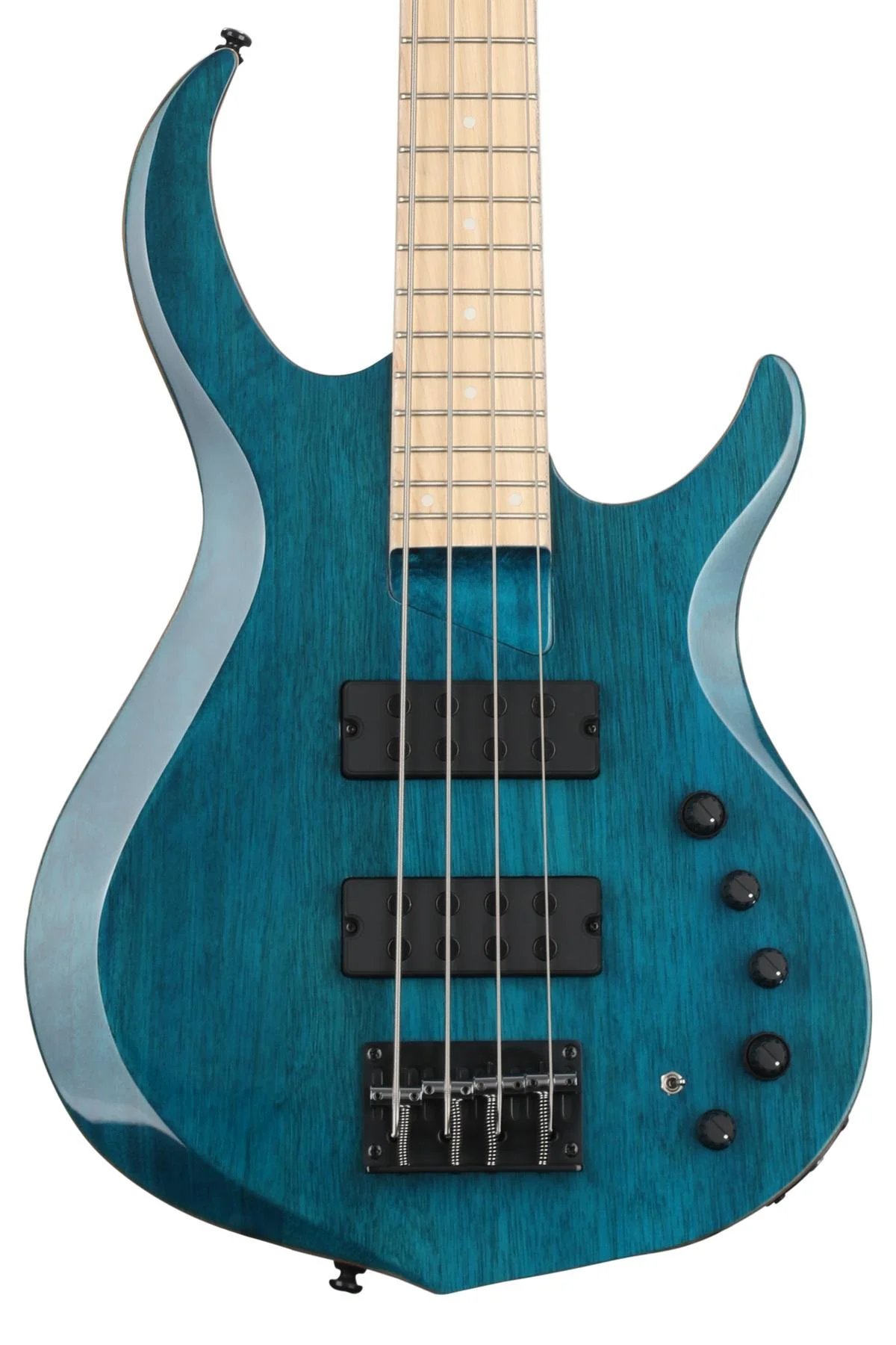 Sire Marcus Miller M2 4 String 2nd Gen Electric Bass, Transparent Blue