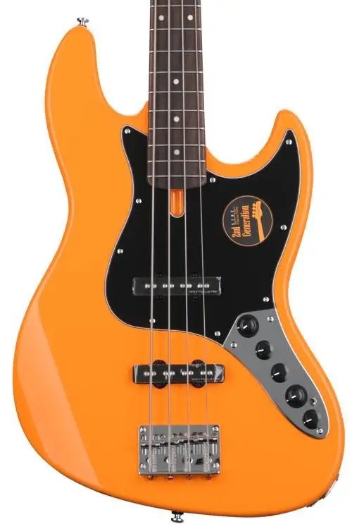 Sire Marcus Miller V3 4 String 2nd Generation Electric Bass, Orange