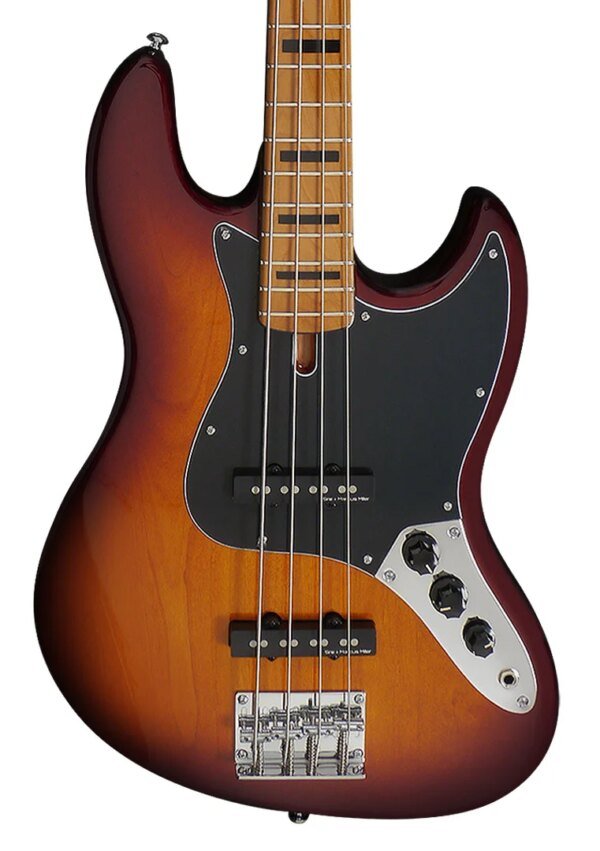 Sire Marcus Miller V5 Alder 4 String Electric Bass, Tobacco Sunburst