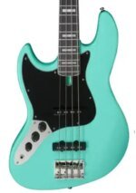 Sire Marcus Miller V5R 4 String LH Rosewood Left Handed Electric Bass, Mild Green