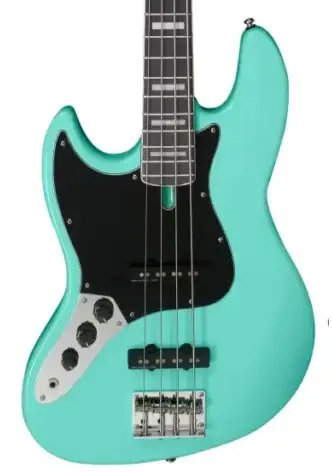 Sire Marcus Miller V5R 4 String LH Rosewood Left Handed Electric Bass, Mild Green