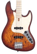 Sire Marcus Miller V7 Swamp Ash Reissue 4 String Electric Bass, Tobacco Burst Satin