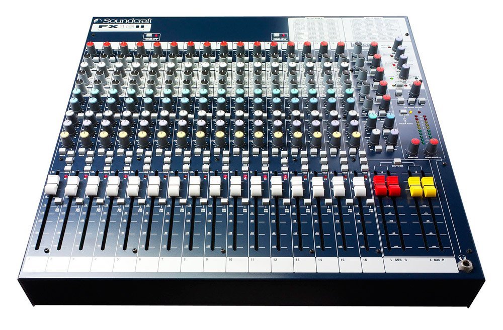 Soundcraft FX16ii Mixer