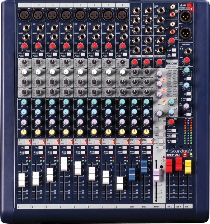 Soundcraft MFXi8