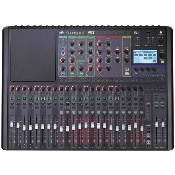 products soundcraft si compact 24 channel digital mixer 2856
