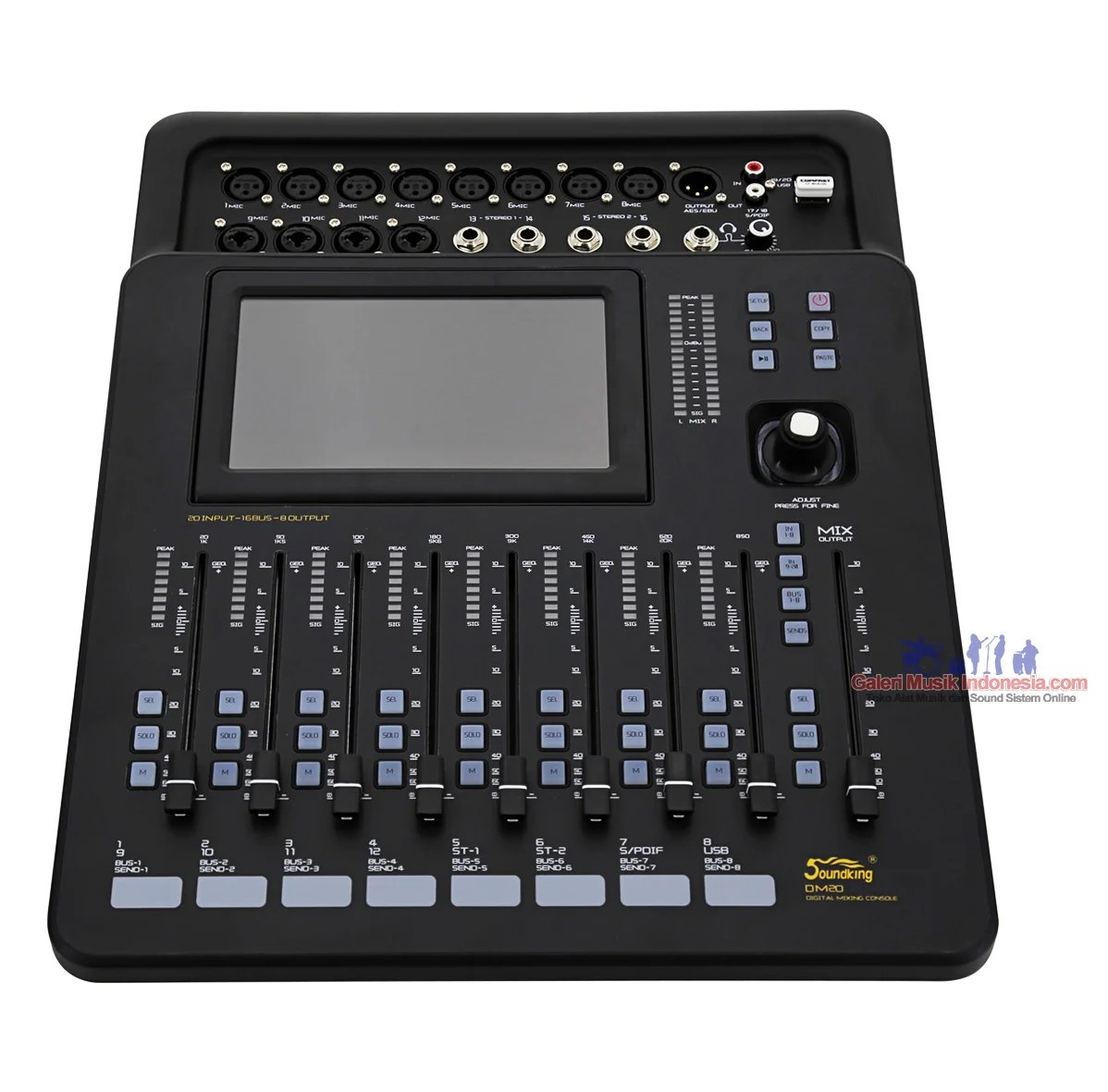 Soundking DM20 Mixer Digital 12-Ch w/DSP, Rack Mounting