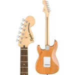 products squier fsr affinity stratocaster hss electric guitar laurel fb natural a116664