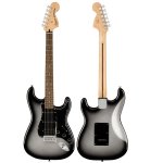 products squier fsr affinity stratocaster hss electric guitar laurel fb silverburst a113284