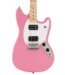 products squier sonic mustang hh electric guitar w white pickguard maple fb flash pink 8092