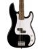 products squier sonic precision bass guitar w white pickguard laurel fb black 8096