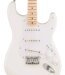 products squier sonic stratocaster ht electric guitar w white pickguard maple fb arctic white 8080