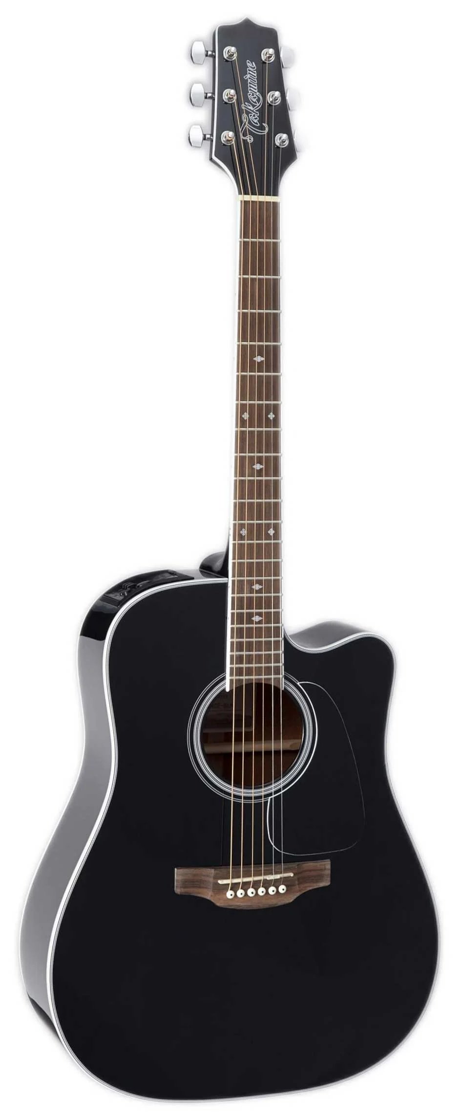 Takamine GD34CE Black Dreadnought Cutaway Acoustic Electric Guitar