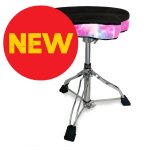 products tama ht550tdps limited 1st chair glide rider hydraulic drum throne fluorescent pink sky seat 8596