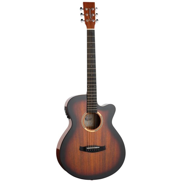 Tanglewood DBT SFCE SB G Super Folk Sunburst Acoustic Electric Guitar with Bag