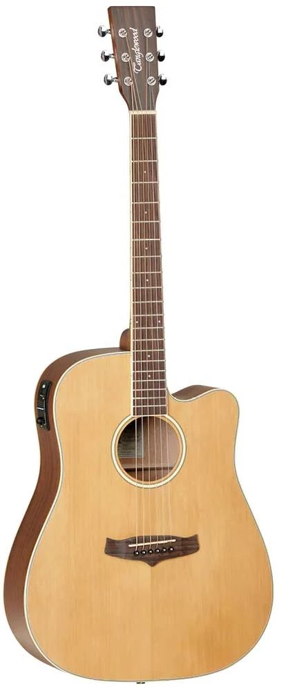 Tanglewood TW10 E Dreadnought Cutaway Acoustic Electric Guitar with Bag