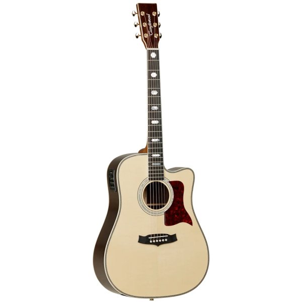 Tanglewood TW1000 HSRCE Fishman Presys Blend Cutaway Accoustic Electric Guitar w/ Case