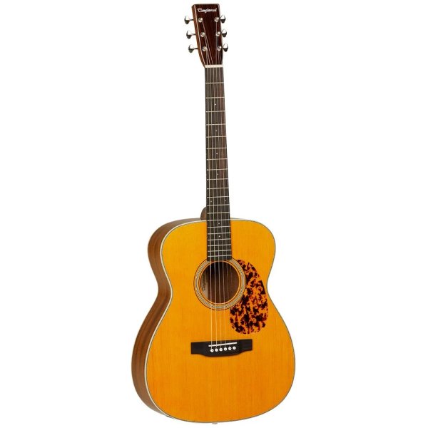 Tanglewood TW40 O AN E Folk Acoustic Electric Guitar w/ Case