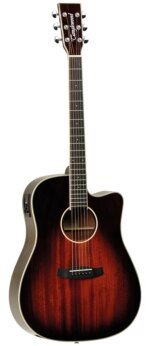 Tanglewood TW5 CE AVB Dreadnought Acoustic Electric Guitar with Bag