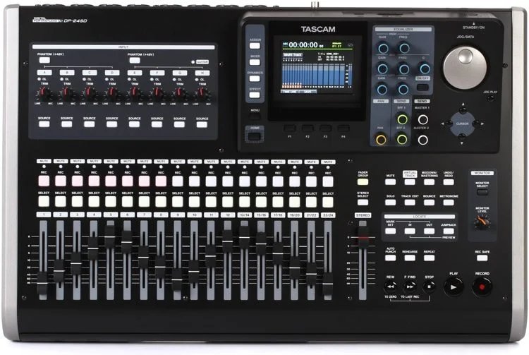 Tascam DP 24SD 24 Track Digital Portastudio