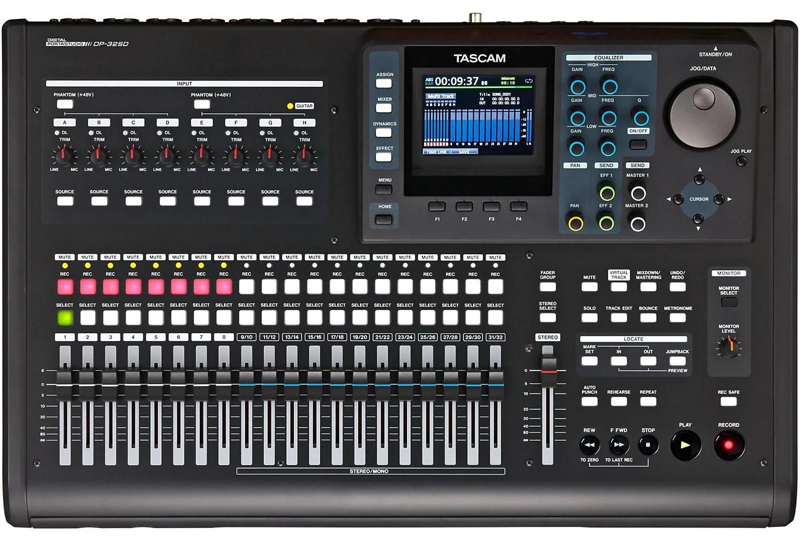 Tascam DP 32SD 32 Track Digital Portastudio