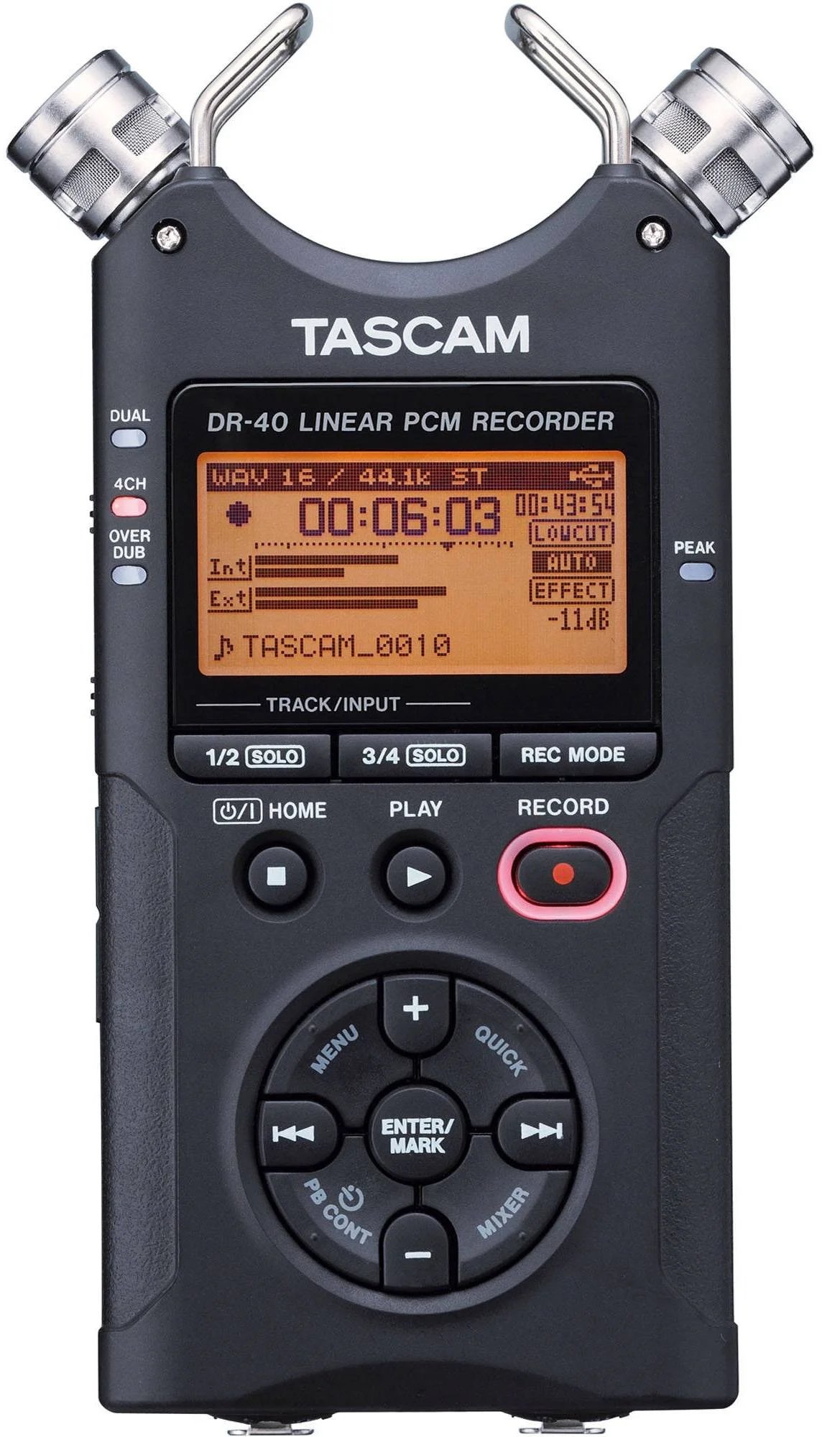 Tascam DR 40 Portable Digital Recorder