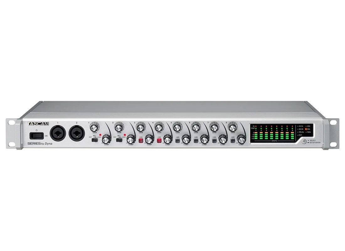 Tascam SERIES 8p Dyna 8-Channel Microphone Preamp