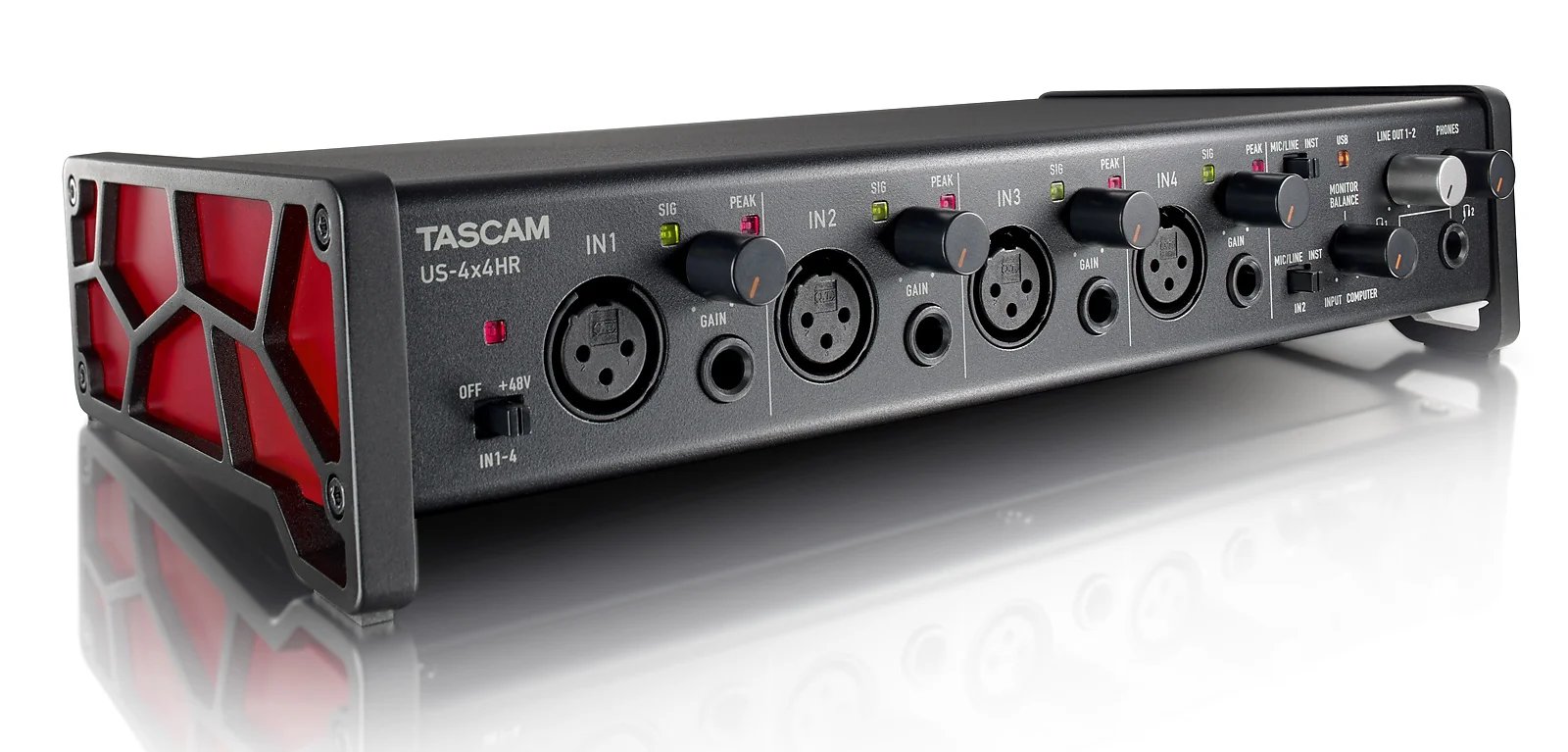 Tascam US-4x4-HR High-Resolution USB Audio Interface