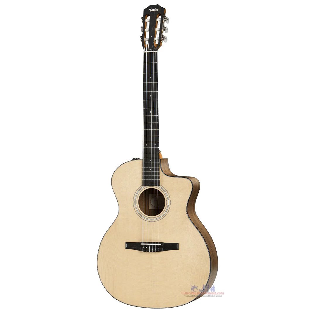 Taylor 114CE N WAL Grand Auditorium Nylon String Acoustic Guitar w/Bag