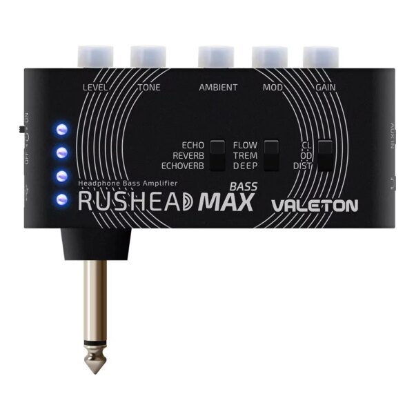 Valeton RH 101 Rushead Max Bass Pocket Bass Headphone Amp