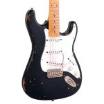 products vintage v6 icon electric guitar boulevarde black 7758