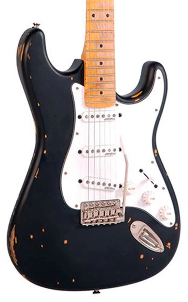 Vintage V6 ICON Electric Guitar, Boulevarde Black