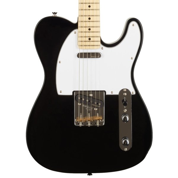 Vintage V75BK ReIssued Electric Guitar, Gloss Black