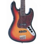 Vintage VJ74SSB Reissued Sunset Sunburst Electric Bass