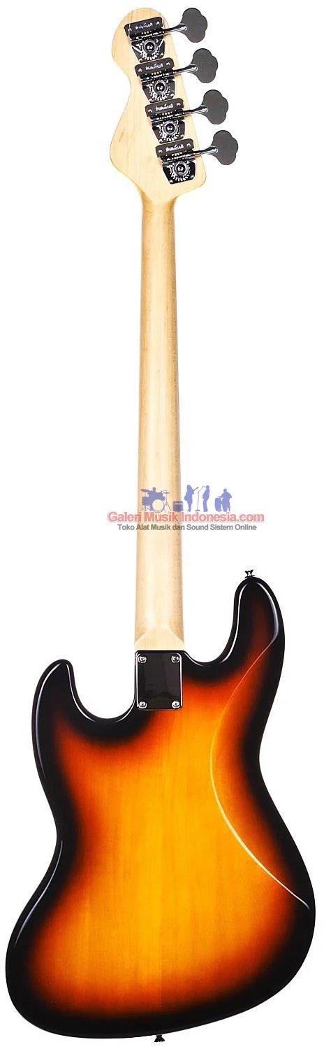 Vintage VJ74SSB Reissued Sunset Sunburst Electric Bass