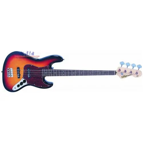 Vintage VJ74SSB Reissued Sunset Sunburst Electric Bass