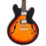 products vintage vsa500 reissued semi acoustic guitar sunburst 7764