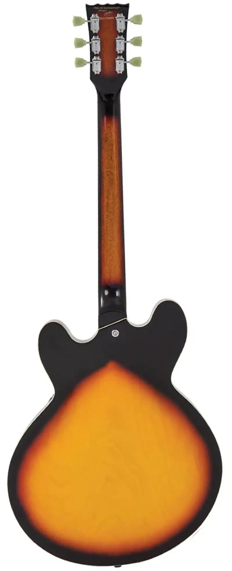 Vintage VSA500 ReIssued Semi Acoustic Guitar, Sunburst