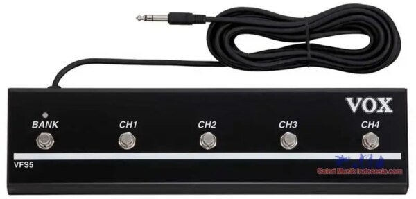 Vox VFS5 5 Button Footswitch