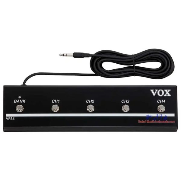 Vox VFS5 5 Button Footswitch