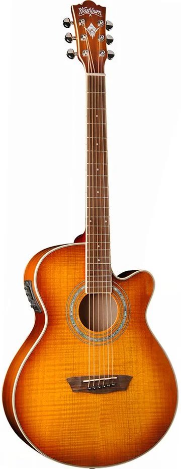 Washburn EA15ITB MU Festival Series Acoustic Electric Guitar